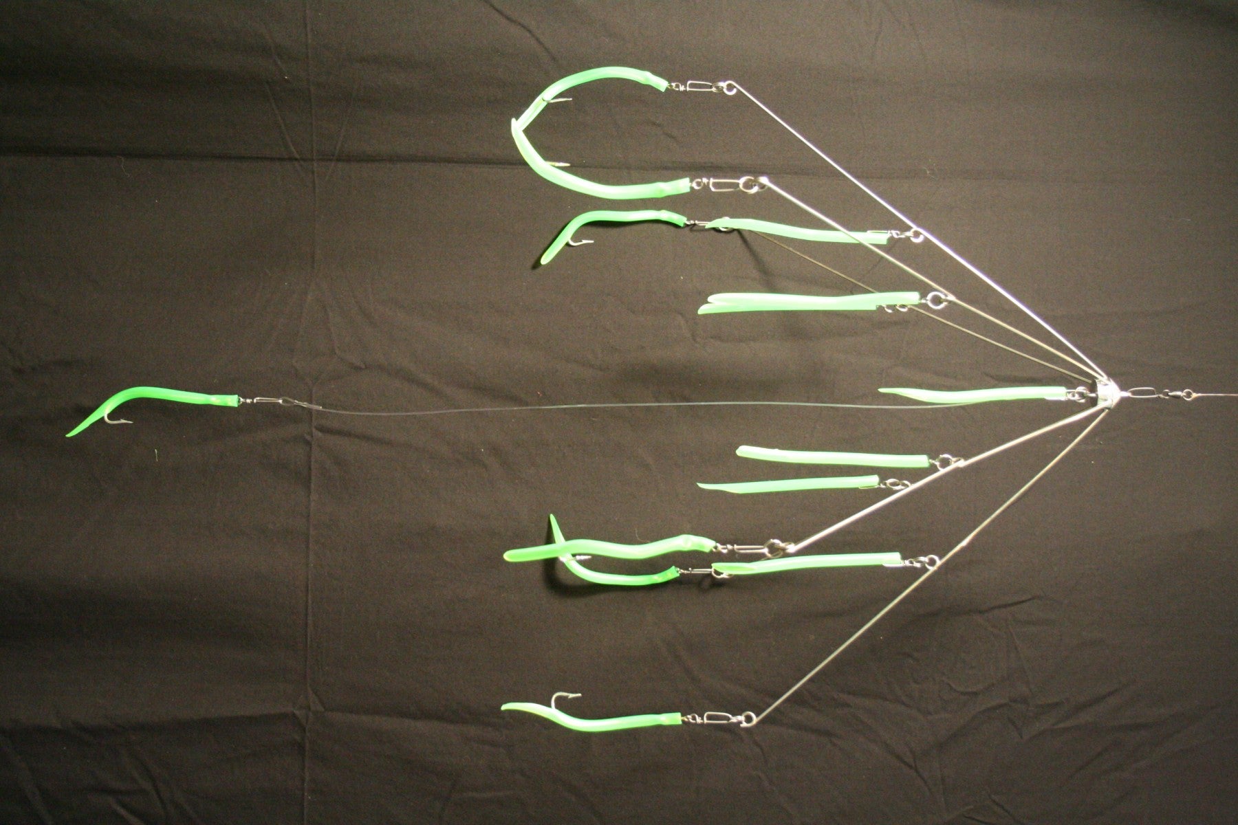6 Arm Tube & Worm Rigs – 9er's Lures