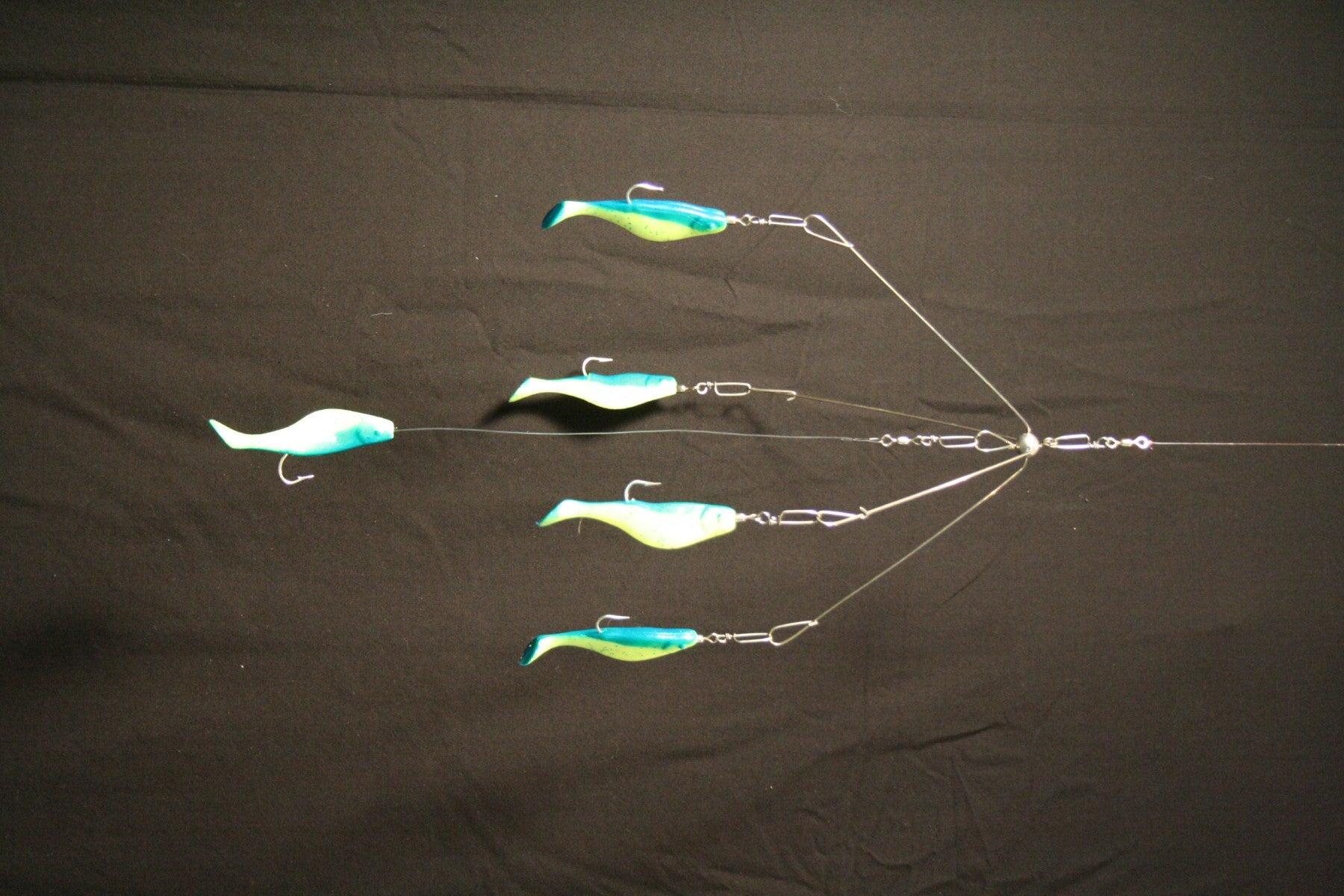 4 NE 4-Arm Shad Rig - Small – 9er's Lures