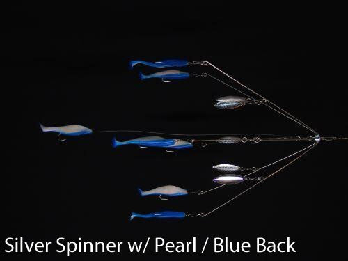 6 Arm 4 Shad Spinner Rig – 9er's Lures
