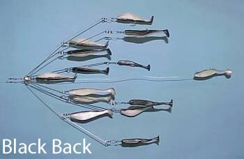 9er fishing lures 6 Arm 6" Shad Umbrella Rig – 9er's Lures